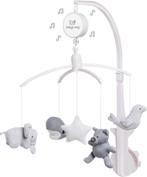 Muziekmobiel Baby's Only - zilvergrijs - wit - grijs, Kinderen en Baby's, Ophalen, Zo goed als nieuw, Mobiel, Met geluid