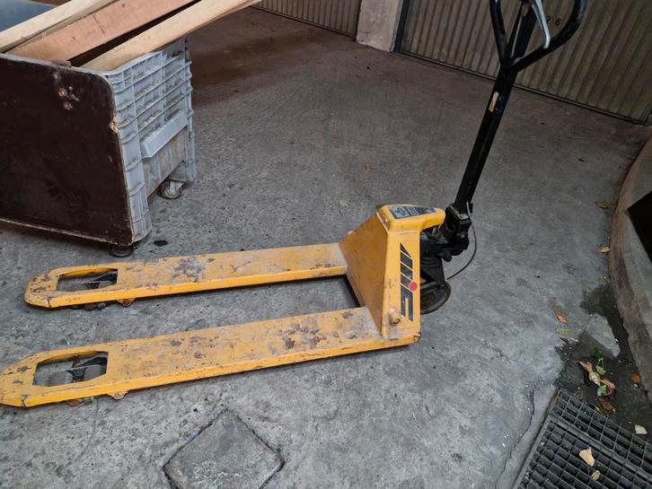 Transpalette, Doe-het-zelf en Bouw, Palletwagens en Pompwagens, Gebruikt, Ophalen