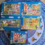 Lot de 5 boîtes de puzzles Disney neufs, Nieuw, Ophalen of Verzenden