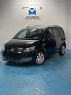 Volkswagen Touran 7-zits benzine 1.4 TSI **12M garantie**, Auto's, Parkeersensor, Euro 5, Monovolume, Zwart