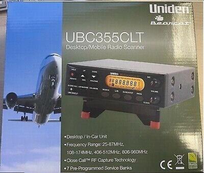 Uniden Bearcat scanner UBC355CLT, Télécoms, Scanners, Comme neuf, Enlèvement