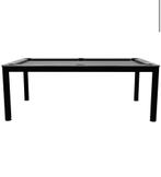 Nieuwe Vancouver Black/Grey Dinner pooltafel, Sport en Fitness, Biljarten en Poolen, Ophalen of Verzenden, Nieuw, Pooltafel