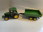 John Deere tractor met kipbak en hooiwagen, Kinderen en Baby's, Ophalen, Zo goed als nieuw