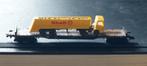 NLK 0719 FLEISCHMANN LAGE VLOER WAGON MET LADING 1/160, Gelijkstroom, Fleischmann, Wagon, Ophalen of Verzenden