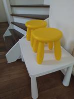 Ikea Mammut tabourets et table., Enfants & Bébés, Chambre d'enfant | Tables & Chaises, Enlèvement, Comme neuf, Table(s) et Chaise(s)