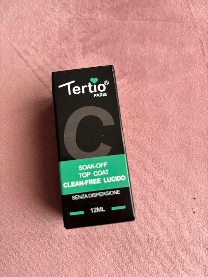 Tertio: 24 x soak-off top coat, Handtassen en Accessoires, Uiterlijk | Cosmetica en Make-up, Nieuw, Make-up, Handen en Nagels