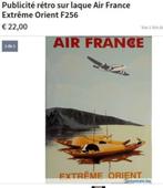 Vietnam publicité retro Air France Extrême Orient F256, Collections, Autres types, Enlèvement ou Envoi