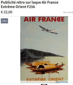 Vietnam publicité retro Air France Extrême Orient F256, Autres types, Enlèvement ou Envoi