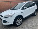 Ford Kuga Business Edition+ 2.0 TDCi 180 PK, Auto's, Automaat, Euro 6, Leder en Stof, Wit