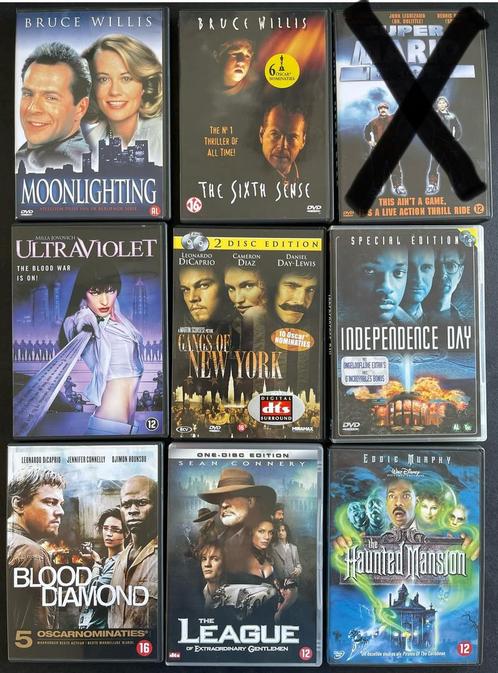 Verschillende DVD’s - 37, Cd's en Dvd's, Dvd's | Actie, Gebruikt, Overige genres, Ophalen of Verzenden