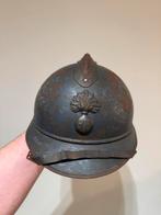 Wo1 Franse infanterie helm compleet, Verzamelen, Ophalen of Verzenden