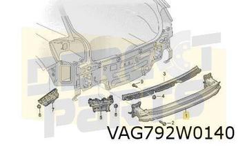 Volkswagen Taigo (2/22-) Achterbumperbalk Origineel! 2G78073 beschikbaar voor biedingen