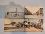 4 oude postkaarten kust Knokke Blankenberge, Verzamelen, Ophalen of Verzenden
