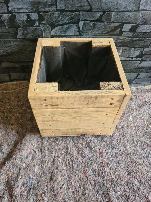 Beperkte voorraad – Geïmpregneerde Plantenbakken, Tuin en Terras, Bloembakken en Plantenbakken, Nieuw, Hout, Balkon, Tuin, 30 tot 60 cm