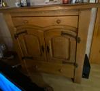 Vol eiken dressoir, barkast en tafel, Huis en Inrichting, Kasten | Dressoirs, Ophalen, Zo goed als nieuw