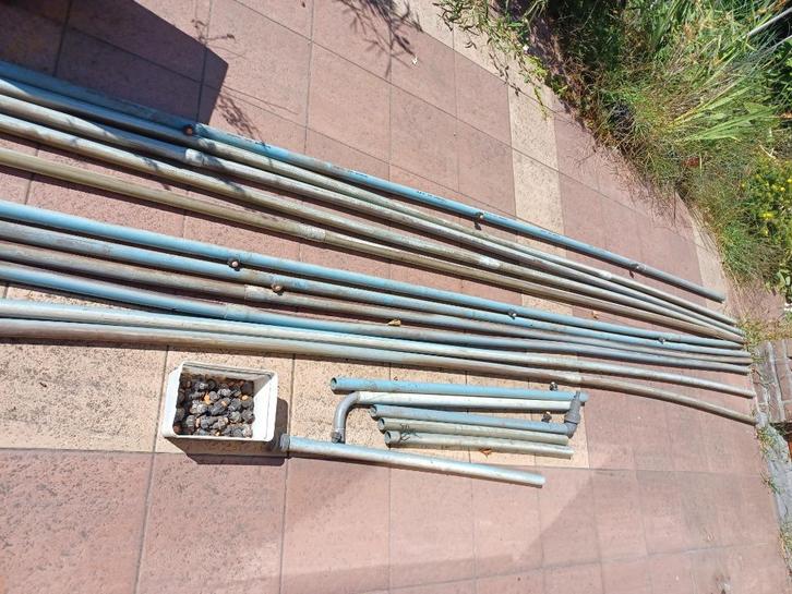 Flexibele buizen als druppelsysteem 50m lengte, Tuin en Terras, Druppelsystemen, Gebruikt, Ophalen