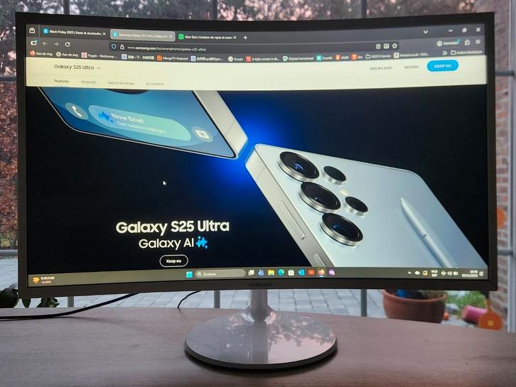 Moniteur Samsung XXL 32 pouces, Informatique & Logiciels, Moniteurs, Comme neuf, DisplayPort, HDMI, Gaming, LED, Enlèvement