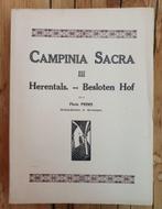 Boek: Campina Sacra III Herentals Besloten Hof, Comme neuf, Enlèvement ou Envoi, 20e siècle ou après
