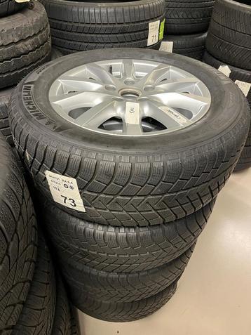 nr73 4x Porsche Cayenne Michelin winterbanden + velgen 255-5 beschikbaar voor biedingen