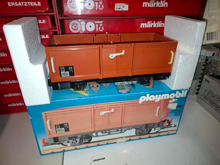 Playmobil hogebak wagon in ovp 4110, Hobby en Vrije tijd, Modeltreinen | Overige schalen, Zo goed als nieuw, Wagon, Ophalen of Verzenden