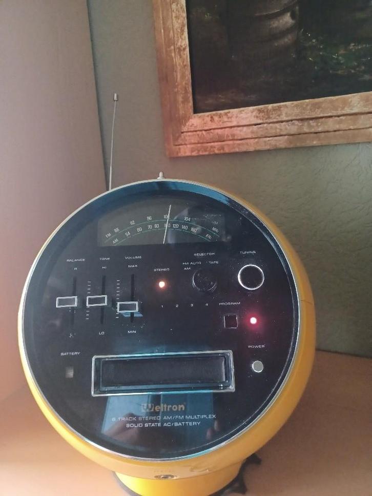 Weltron Space Ball „Vintage” radiocassettes, Audio, Tv en Foto, Radio's, Radio, Ophalen of Verzenden