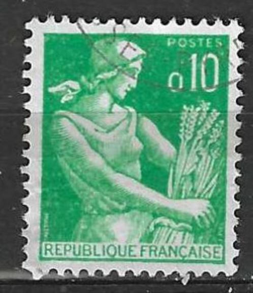 Frankrijk 1957/1959 - Yvert 1231 - Type Moissonneuse (ST), Timbres & Monnaies, Timbres | Europe | France, Affranchi, Envoi