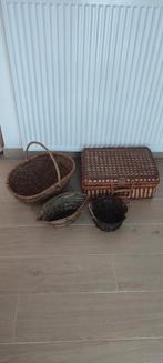 Lot de paniers, Hobby en Vrije tijd, Picknickmanden, Ophalen, Zo goed als nieuw