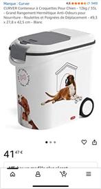 Conteneur à croquettes 12kg. CURVER, Dieren en Toebehoren, Kattenvoerbakken en Drinkbakken, Ophalen, Zo goed als nieuw