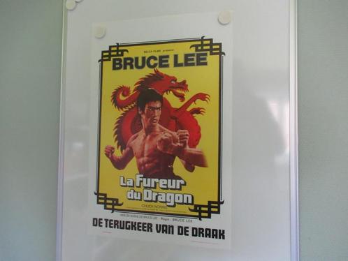 Affiche du film LA VOIE DU DRAGON, Collections, Posters & Affiches, Comme neuf, Cinéma et TV, A1 jusqu'à A3, Rectangulaire vertical