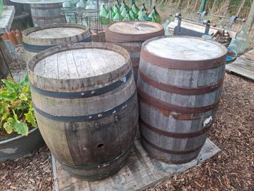 Enkele wijntonnen vd handige Harry! Ideale ARA broedblok  beschikbaar voor biedingen