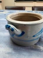 pot blauwgrijs, Ophalen