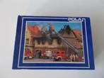 POLA - HUIS IN BRAND - 1:87, Hobby en Vrije tijd, Modeltreinen | H0, Overige merken, Verzenden, Gelijkstroom of Wisselstroom, Brug, Tunnel of Gebouw
