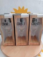 Cornetglazen, glazen glas Cornet. 5€ per 2 stuks (33 cl), Enlèvement ou Envoi, Neuf, Verre à bière