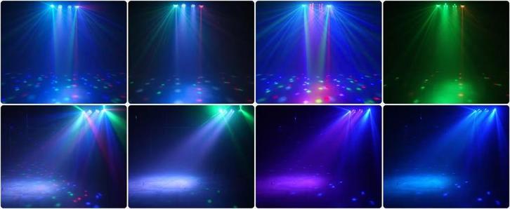 Nieuwe First Class 300W Complete Lichtset 2 met 2 x 40 w Rot, Muziek en Instrumenten, Licht en Laser, Nieuw, Licht, Geluidgestuurd