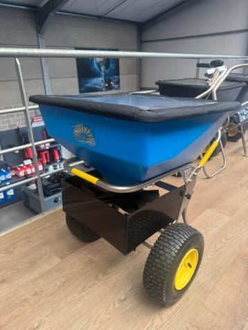 Spyker duw strooiwagen 45 kg kunstmesstrooier - zoutstrooier beschikbaar voor biedingen