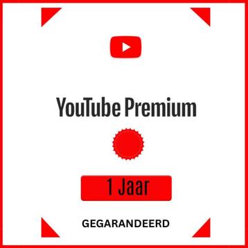 YouTube Premium - 1 jaar (gegarandeerd) beschikbaar voor biedingen
