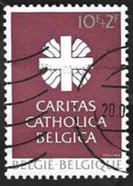 1 Postzegel België 1983 Caritas Catholica Belgica, Postzegels en Munten, Frankeerzegel, Ophalen of Verzenden, Gestempeld, Gestempeld