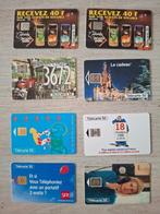 Lot de 8 TELECARTE 50 - France Telecom, Verzamelen, Telefoonkaarten, Ophalen