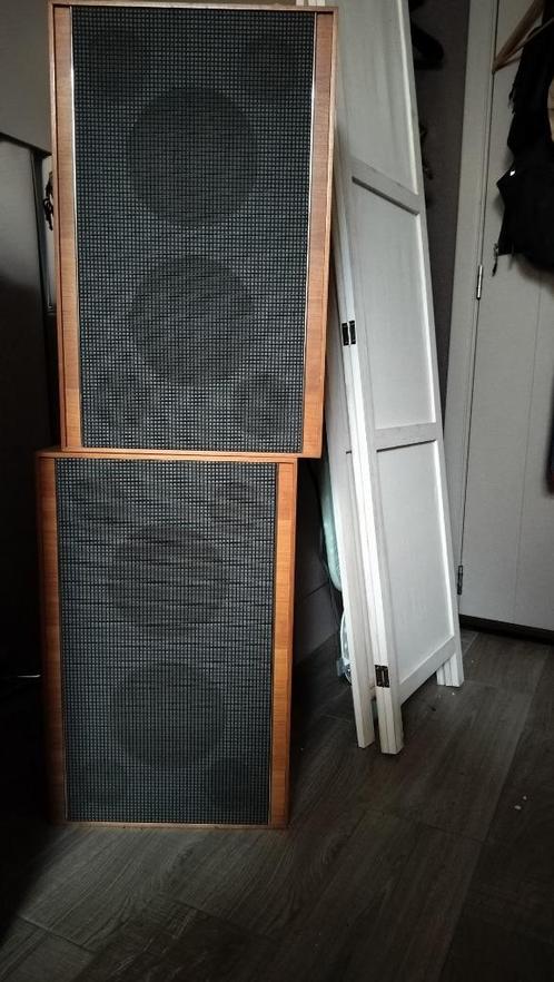 Grundig ,zeer kwaliteitsvolle hifi speakers 731, Audio, Tv en Foto, Luidsprekerboxen, Zo goed als nieuw, Ophalen
