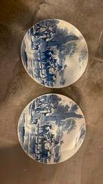 2 borden boch delft, Antiquités & Art, Enlèvement