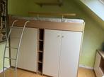 Kwaliteitsvolle hoogslaper met onderkasten, Kinderen en Baby's, Ophalen, Gebruikt, Hoogslaper