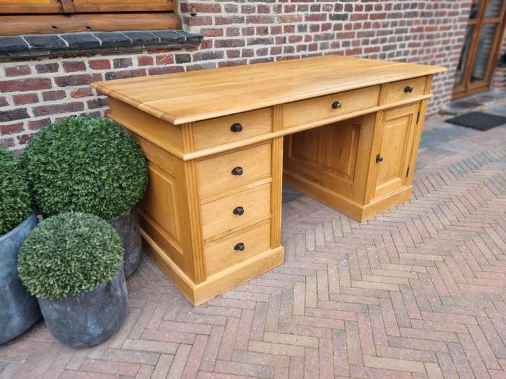 Eiken bureau GRATIS LEVERING, Huis en Inrichting, Bureaus, Zo goed als nieuw, Bureau, Ophalen of Verzenden