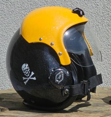 Piloten helm APH (medium) VF-84, Envoi, Armée de l'air, Casque ou Béret