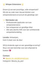 Wimpers Extentsions actie!!