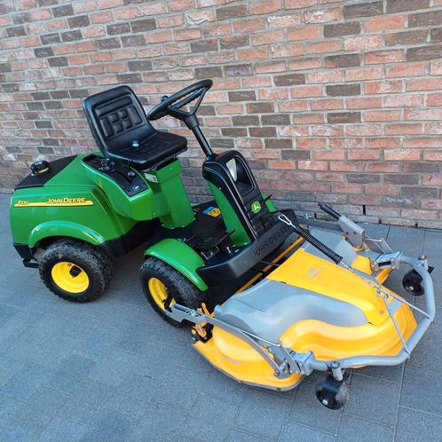 Zitmaaier john deere frontmaaier, Tuin en Terras, Zitmaaiers, Zo goed als nieuw, Ophalen of Verzenden