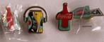 4 verschillende Coca Cola speldje pins uit Spanje Coca-Cola, Ophalen of Verzenden, Nieuw