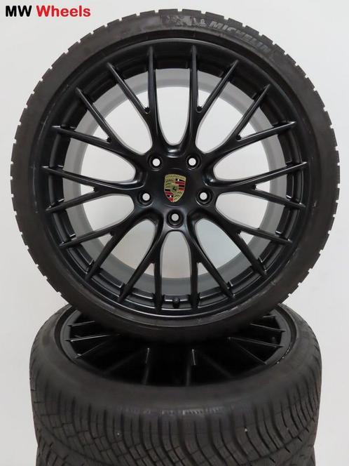 Porsche 20 inch 911 991.2 RS Spyder velgen met winterbanden, Auto-onderdelen, Banden en Velgen, Banden en Velgen, Winterbanden