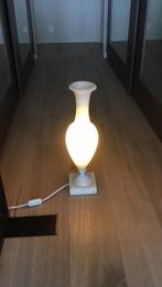 Marmer vloerlamp naar griekse stijl, Maison & Meubles, Lampes | Lampadaires, Autres matériaux, Enlèvement, Utilisé, Moins de 100 cm