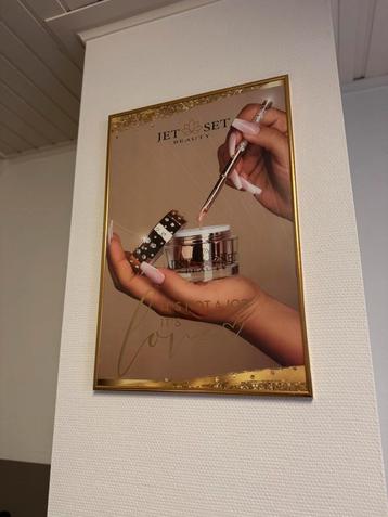 Poster van Jet Set Beauty, Neuf, Rectangulaire vertical, Avec cadre, Enlèvement