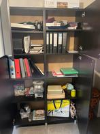 Bureau en bureaukast, Huis en Inrichting, Bureaus, Ophalen, In hoogte verstelbaar, Zo goed als nieuw, Bureau